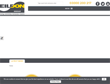 Tablet Screenshot of eildon.org.uk